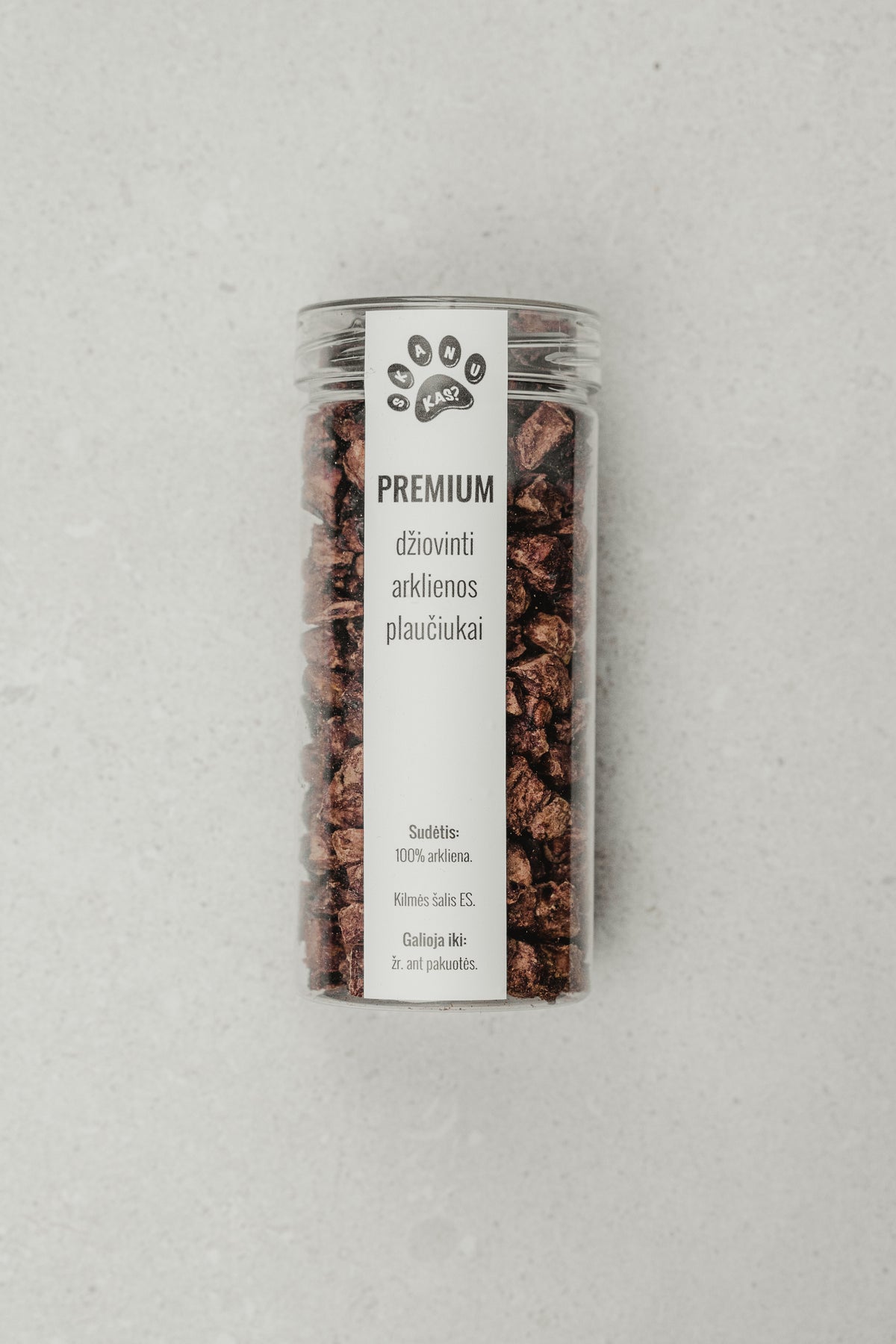 PREMIUM Džiovinti arklienos plaučiukai